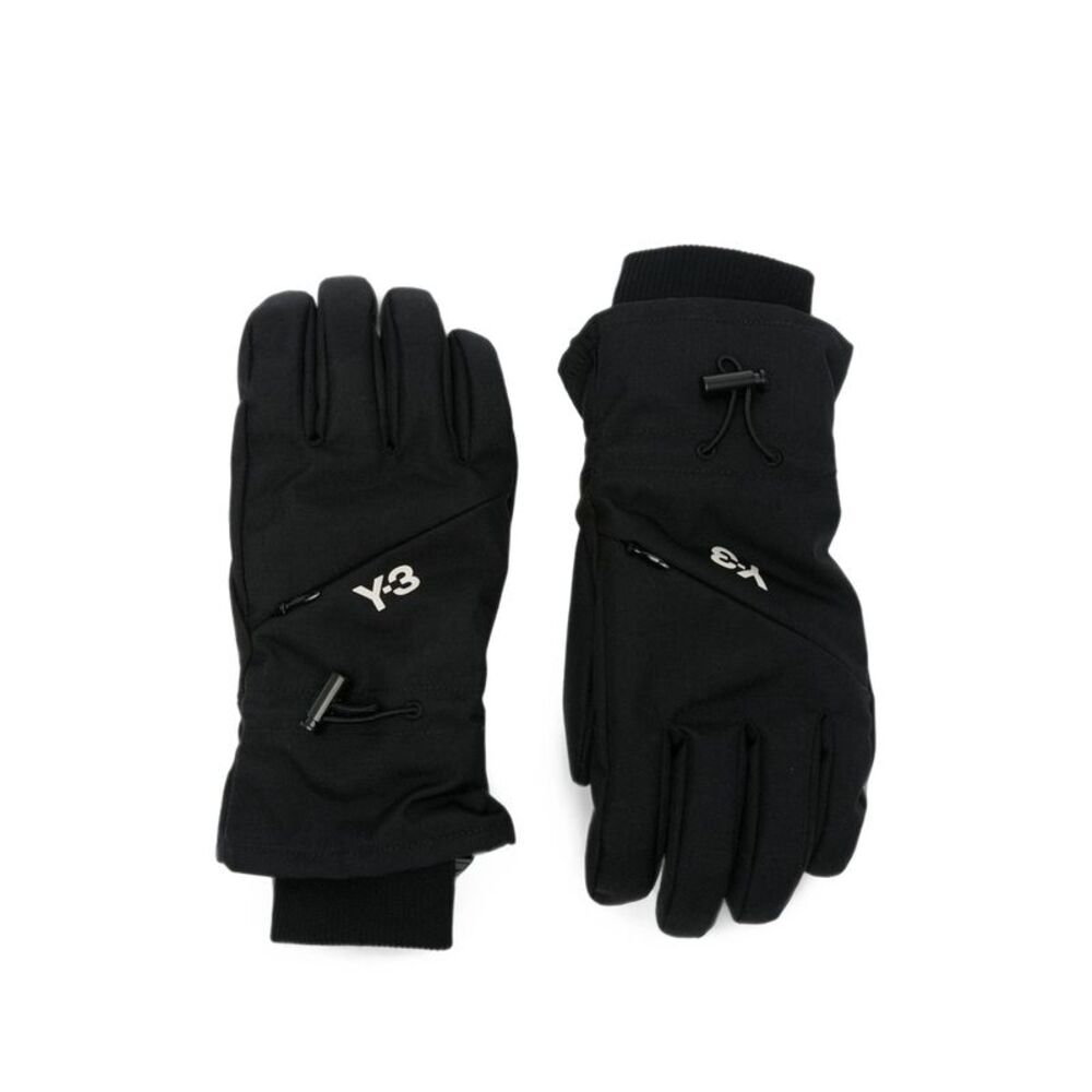 Y-3 Black Gloves Men